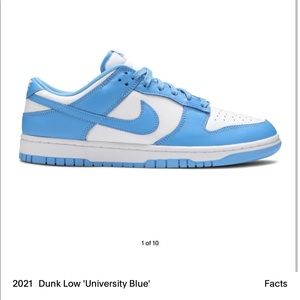 Nike Dunk Low University Blue